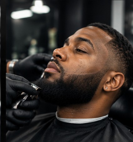 Concept image of beard work