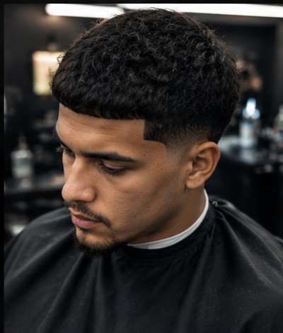 Concept image of a classic haircut